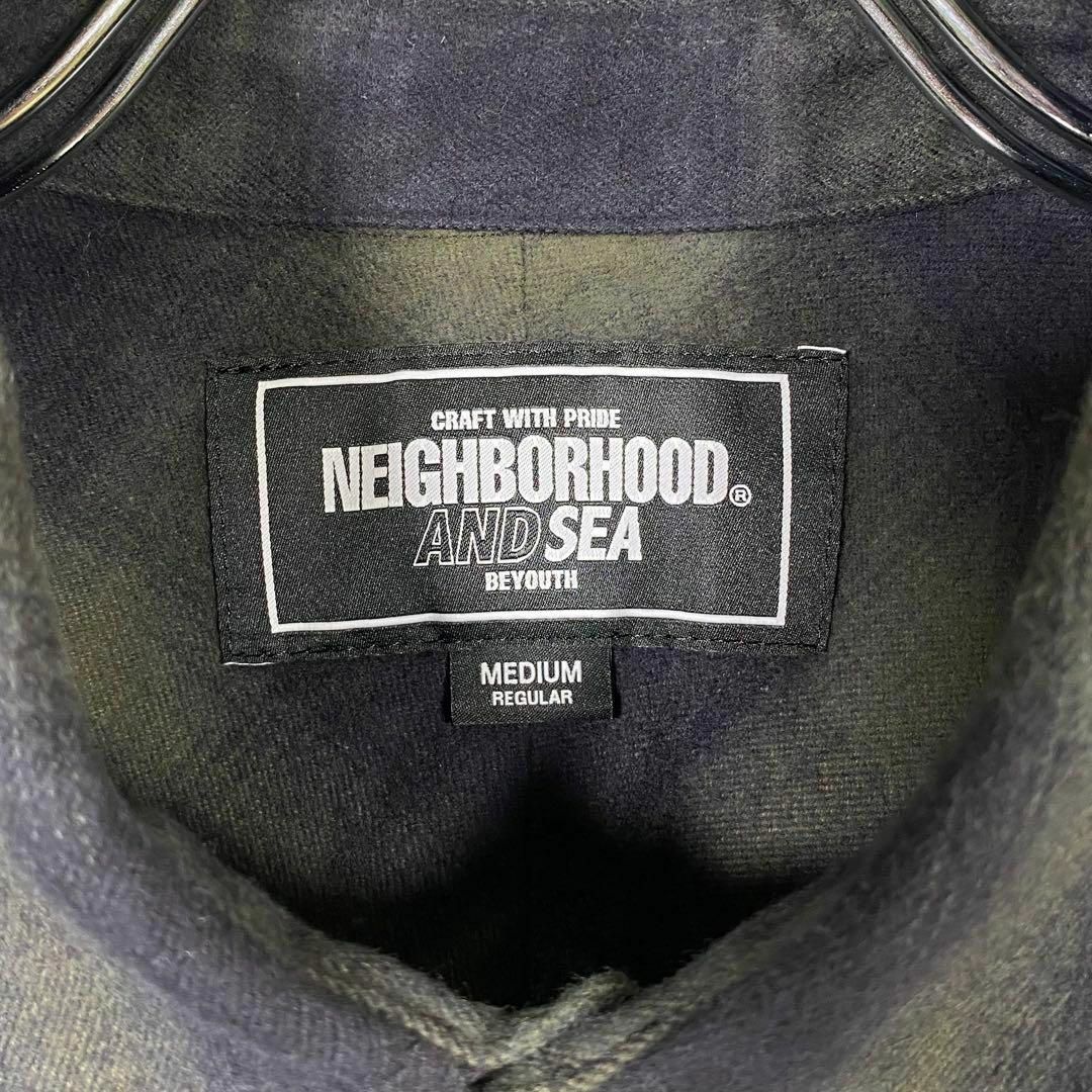 NEIGHBORHOOD(ネイバーフッド)の『ネイバーフッド×ウィンダンシー』(M) チェック長袖プリントシャツ メンズのトップス(シャツ)の商品写真