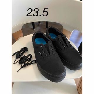 VANS 黒　23.5(スニーカー)