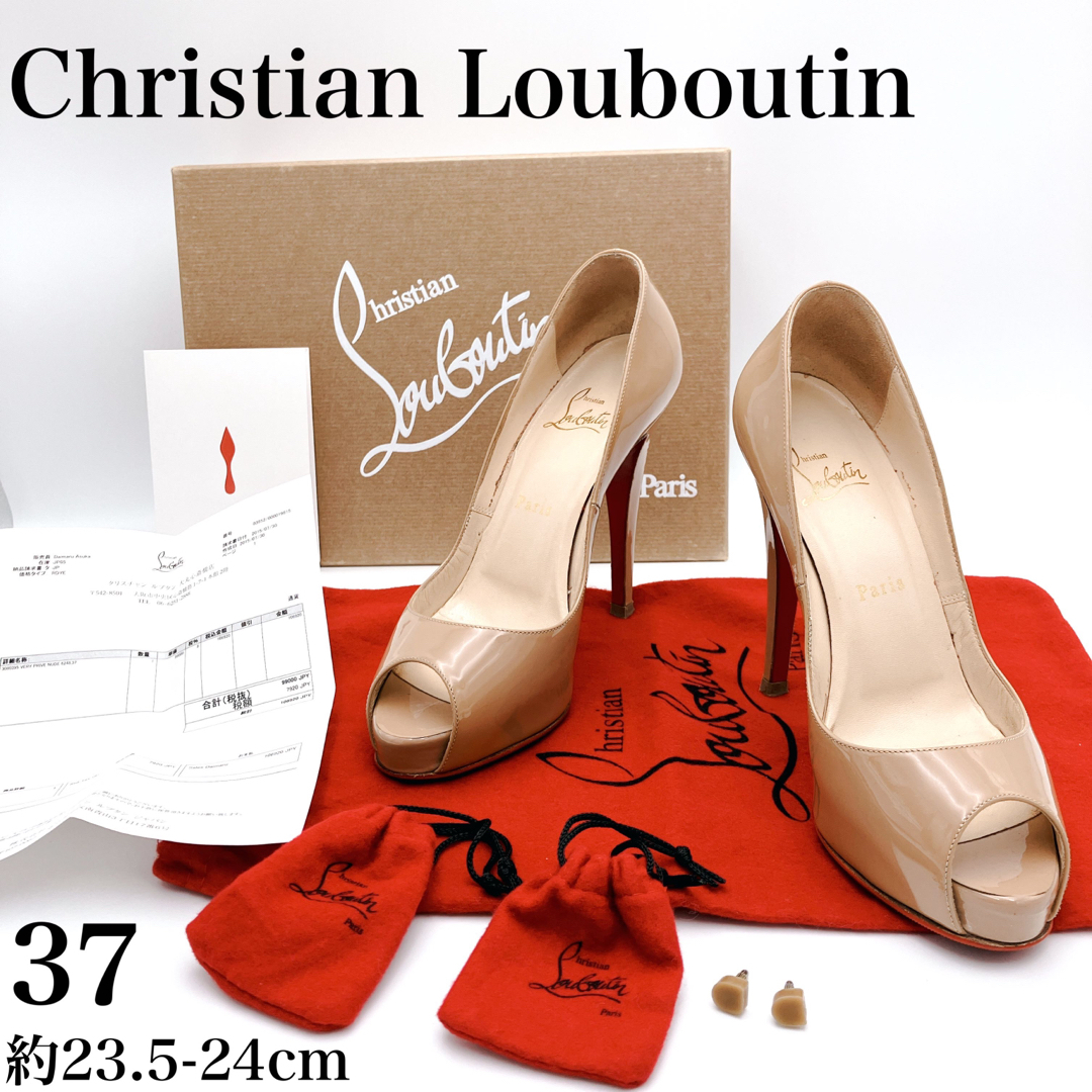 Christian Louboutin(クリスチャンルブタン)のクリスチャン ルブタン very prive 120 PATENT CALF レディースの靴/シューズ(ハイヒール/パンプス)の商品写真