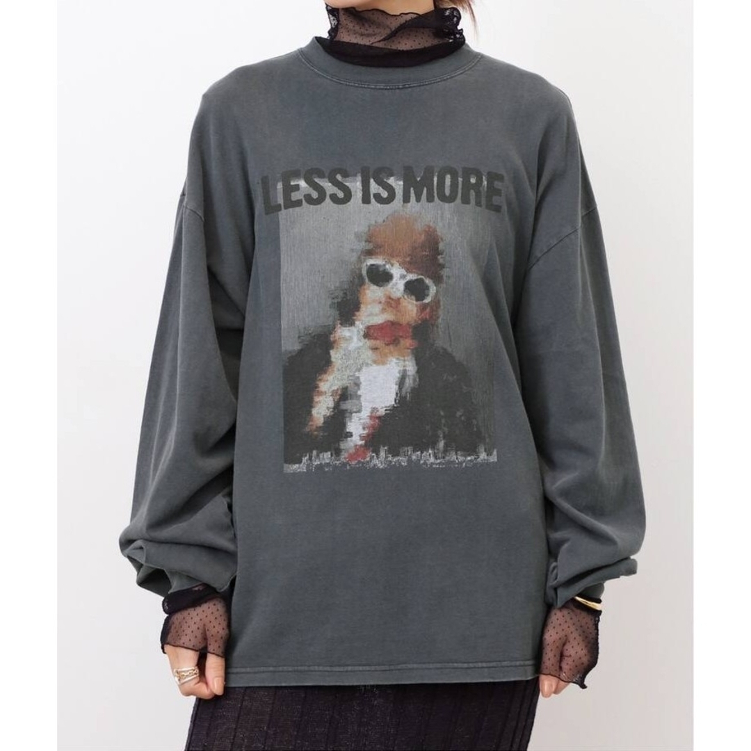 【REMI RELIEF/レミレリーフ】LESS IS MORE L/S T-S
