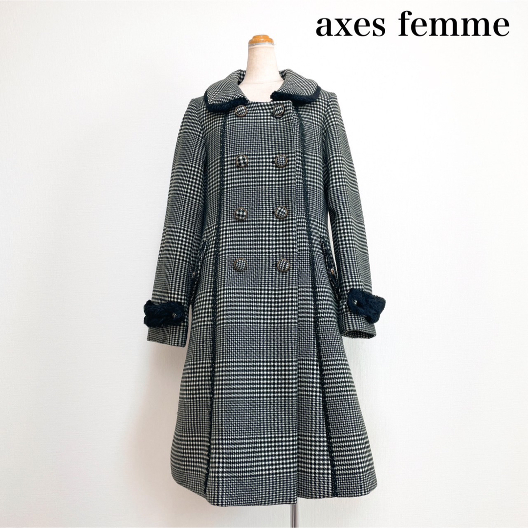 axes femme 2wayクラシカルロングコート ロリータ 量産型 地雷系-