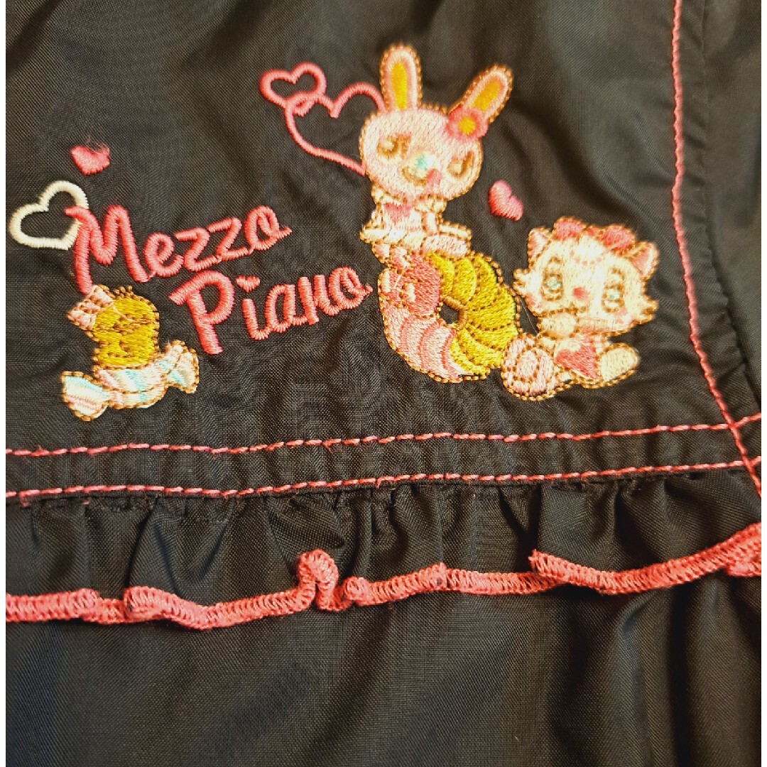 mezzo piano(メゾピアノ)のmezzo piano メゾピアノ　薄手パーカー キッズ/ベビー/マタニティのキッズ服女の子用(90cm~)(ジャケット/上着)の商品写真