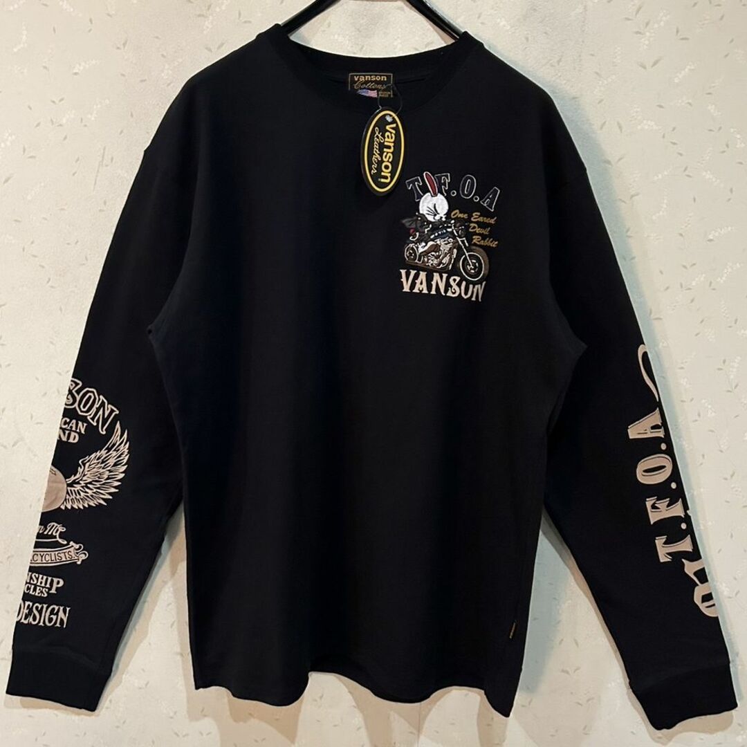 VANSON(バンソン)の＊2枚　VANSON×デスラビット  XL メンズのトップス(Tシャツ/カットソー(七分/長袖))の商品写真