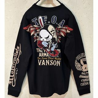 バンソン(VANSON)の＊2枚　VANSON×デスラビット  XL(Tシャツ/カットソー(七分/長袖))