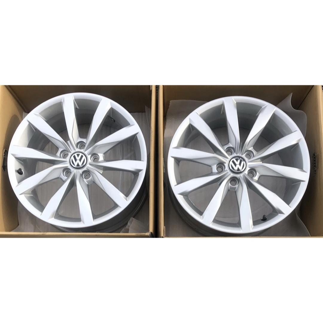 VW フォルクスワーゲン ゴルフ7 ハイライン 純正 ホイール 4本 5H-112 VW フォルクスワーゲン ゴルフ7 ハイライン 純正 ホイール 4本 5H-112