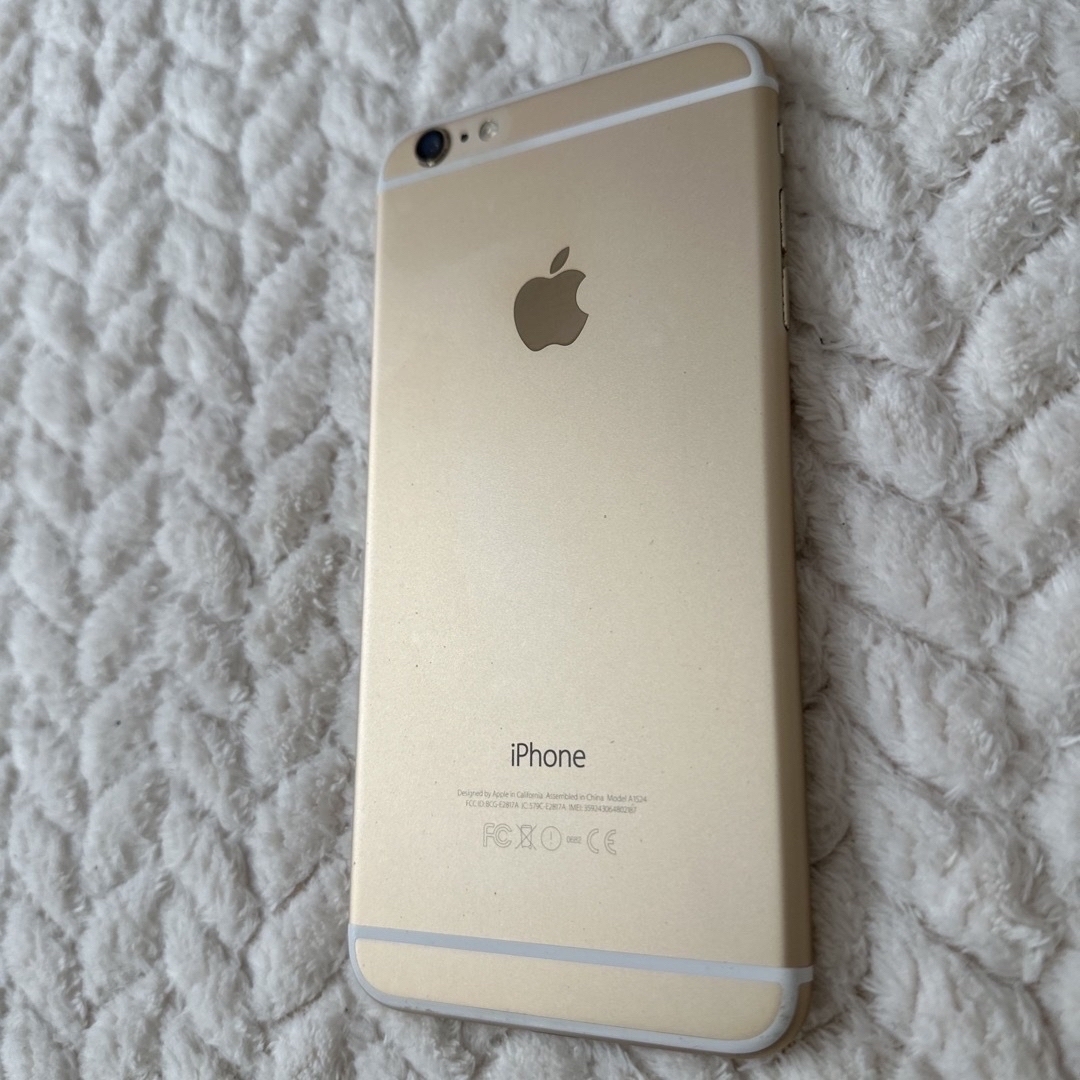 iPhone6プラス  本体　ゴールド64GB 7