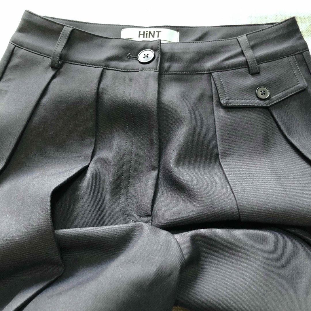 HiNT ヒント 2タックワイドスラックス ワイドパンツ フーズフーギャラリー