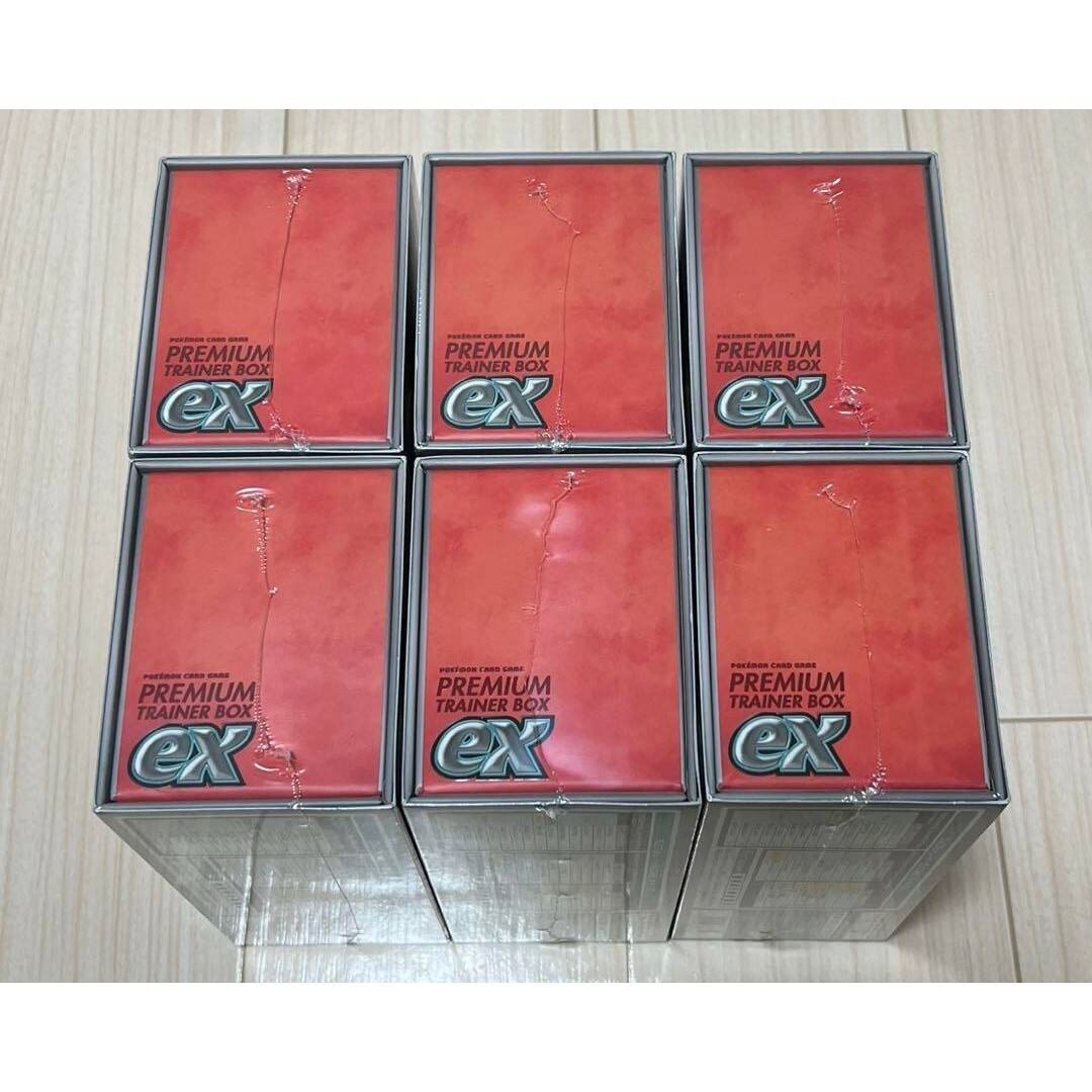 ポケモンカード プレミアムトレーナーボックスex 6box 新品未開封 ...