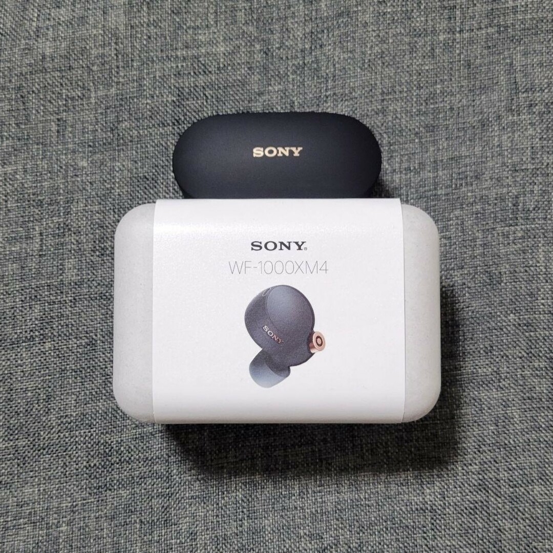 SONY - SONY WF-1000XM4 ブラック 黒 完全ワイヤレスイヤホンの通販 by ...