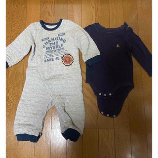 ベビーギャップ(babyGAP)のロンパースとカバーオールのセット(カバーオール)