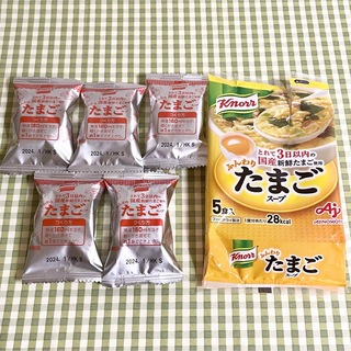 アジノモト(味の素)のクノール ふんわりたまごスープ 5食入(インスタント食品)