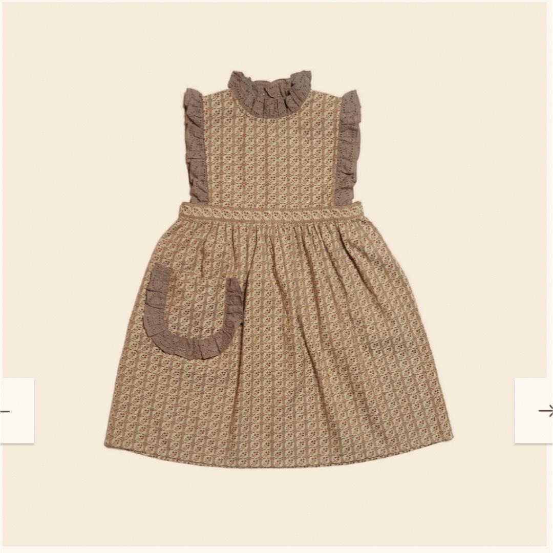 Misha & Puff - Apolina IDA PINAFORE GRID FLORAL 2-3yの+inforsante.fr