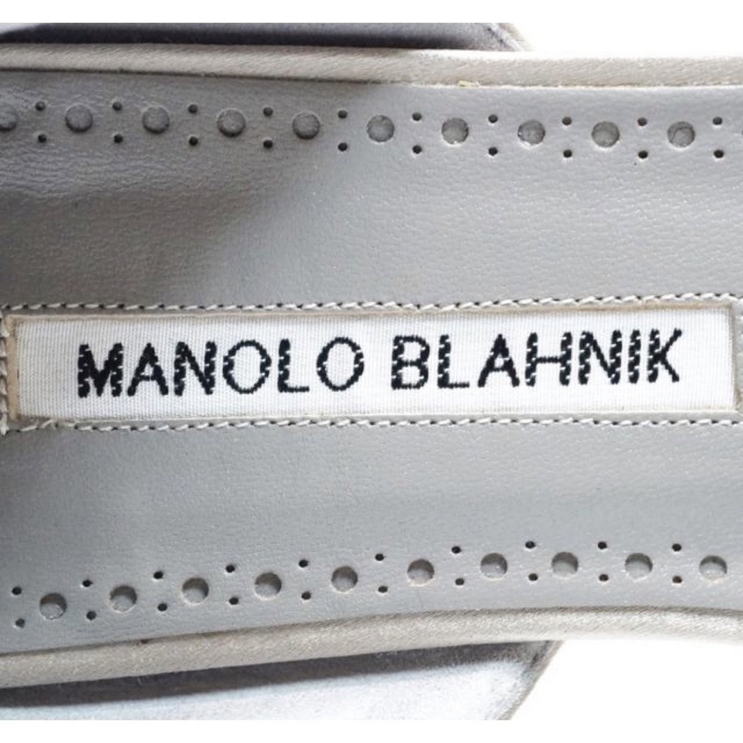 MANOLO BLAHNIK(マノロブラニク)の【MANOLO BLAHNIK】大幅値下げお値打ち　新春⭐︎39☆マノロパンプス レディースの靴/シューズ(ハイヒール/パンプス)の商品写真