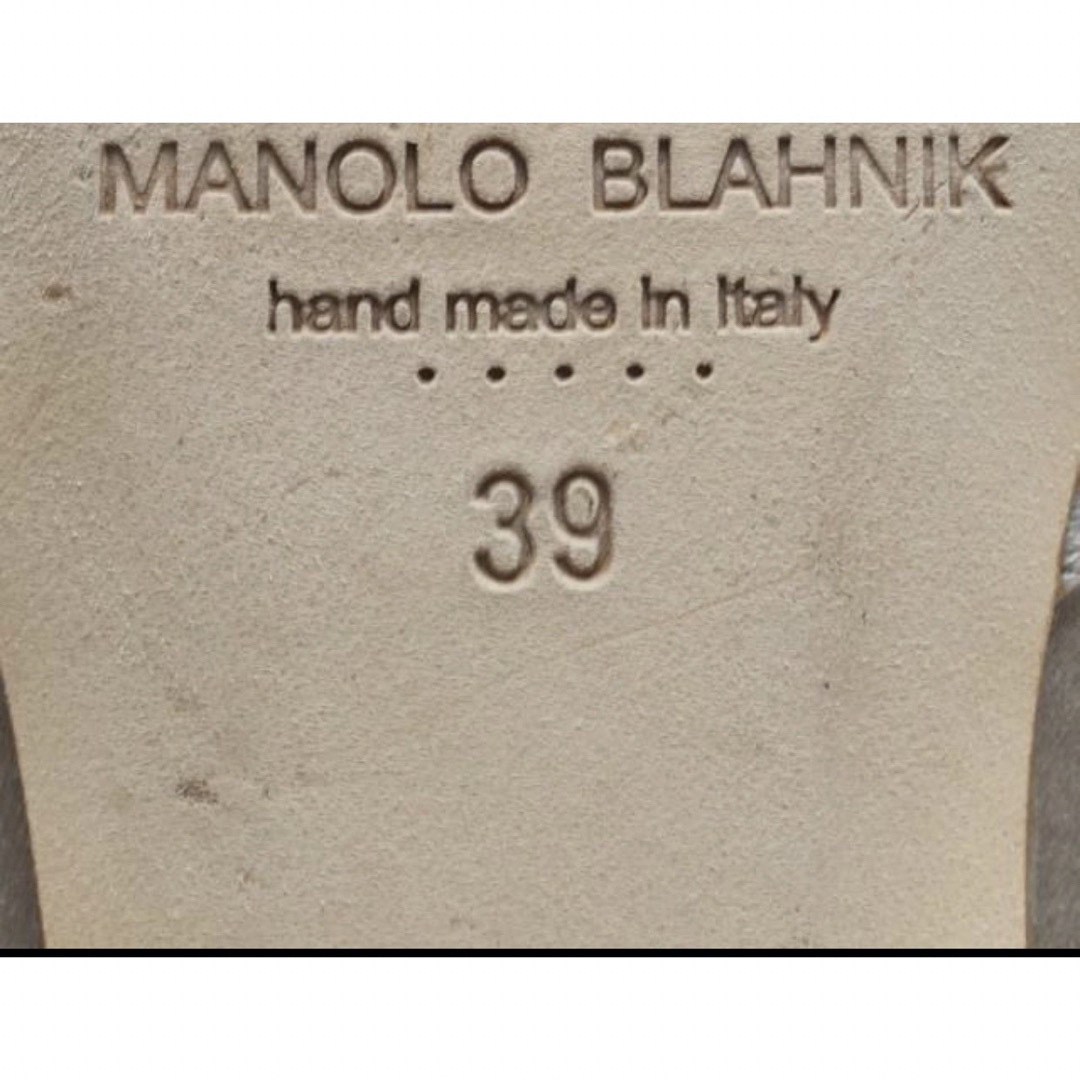 MANOLO BLAHNIK(マノロブラニク)の【MANOLO BLAHNIK】大幅値下げお値打ち　新春⭐︎39☆マノロパンプス レディースの靴/シューズ(ハイヒール/パンプス)の商品写真