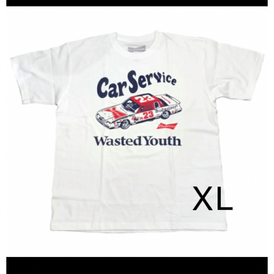 wasted youth car service verdy tシャツ