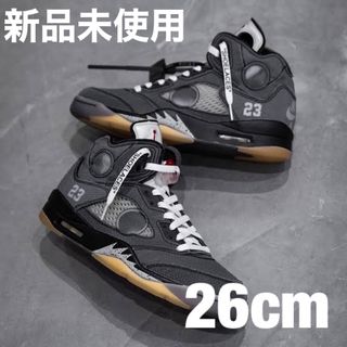 ナイキ(NIKE)のOff-White × Nike Air Jordan 5(スニーカー)