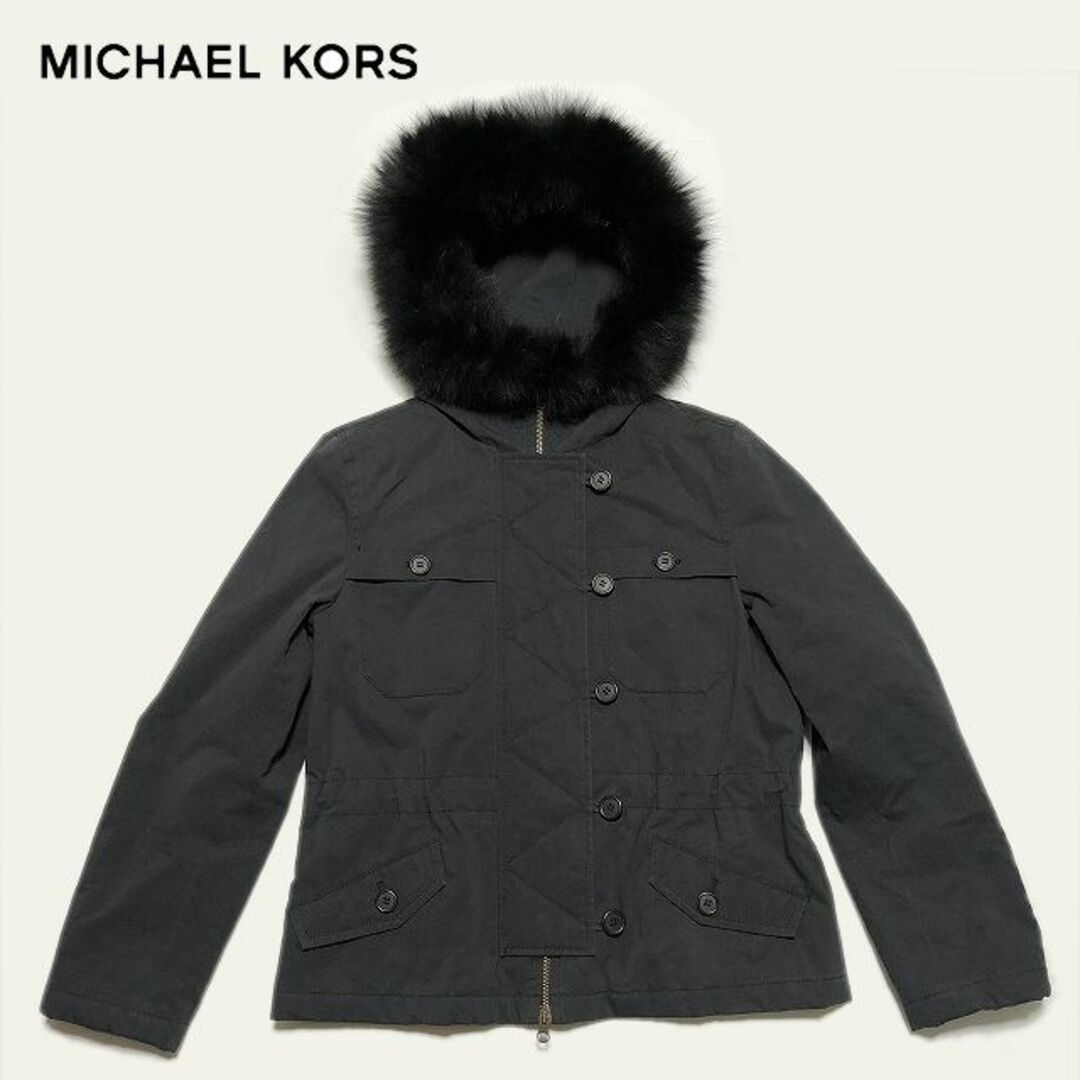 Michael Kors(マイケルコース)のMICHAEL KORS マイケルコース フード付き アウター ジャケット レディースのジャケット/アウター(ブルゾン)の商品写真