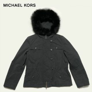 マイケルコース(Michael Kors)のMICHAEL KORS マイケルコース フード付き アウター ジャケット(ブルゾン)