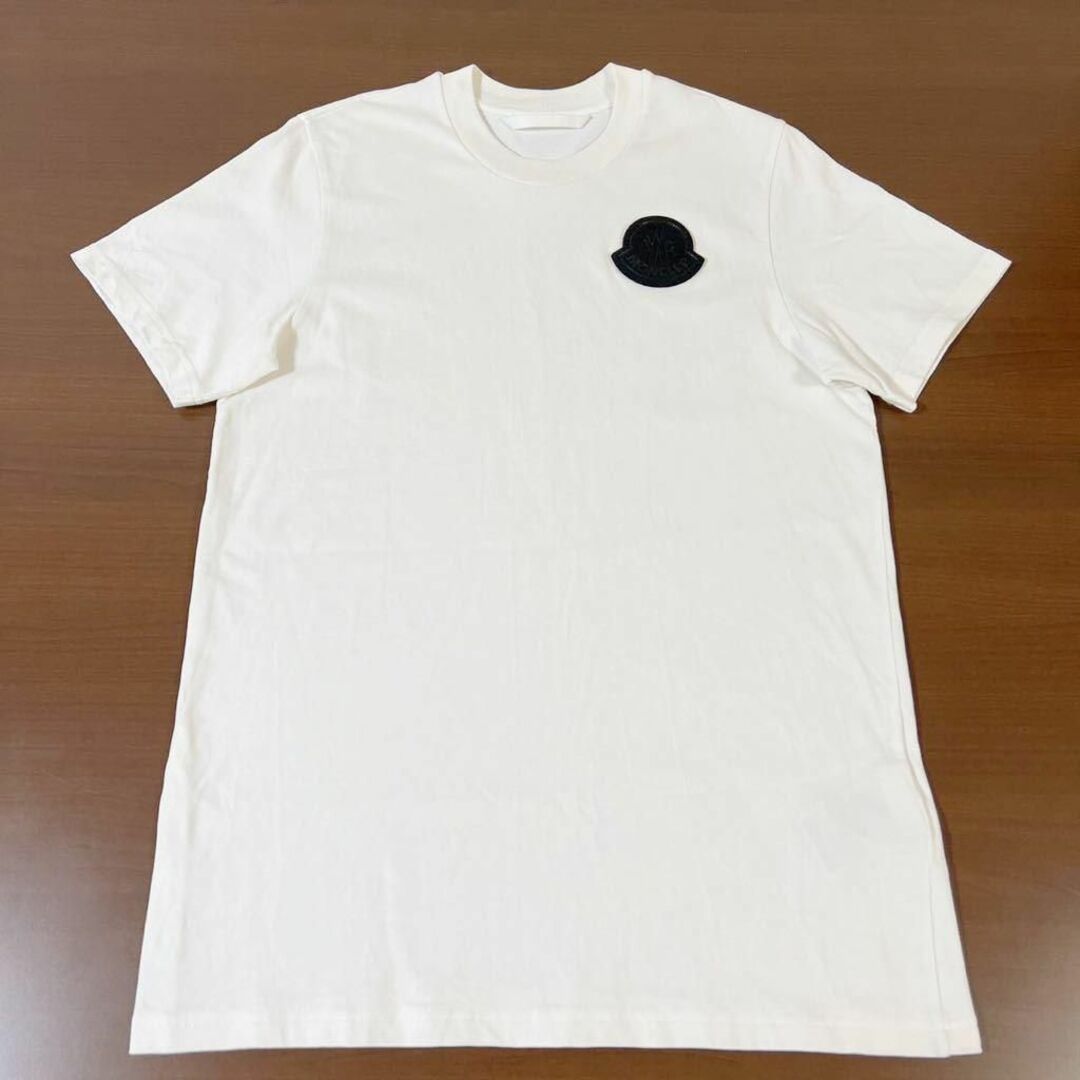 【美品】モンクレール 現行品 23年 半袖 Tシャツ size S メンズ約725cm袖丈