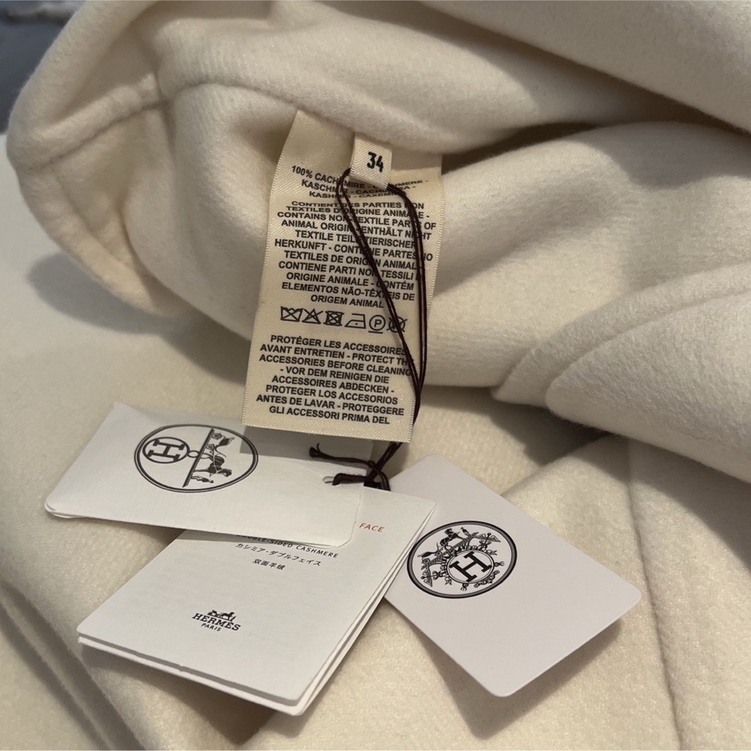 HERMES - 【新品未使用】エルメス ダブルフェイス コート HERMES - 【新品未使用】エルメス ダブルフェイス コート