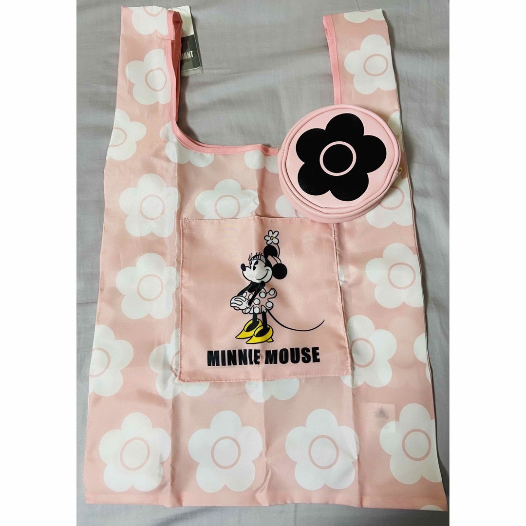 MARY QUANT(マリークワント)のマリークワント　マリクワ　ミニーマウス　エコバッグ レディースのバッグ(エコバッグ)の商品写真