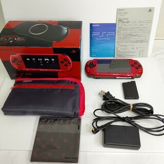 PlayStation Portable - SONY PSP3000 レッドブラック 美品 バリュー ...