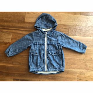 ベビーギャップ(babyGAP)のGAP デニムジャンパー　アウター　100(ジャケット/上着)