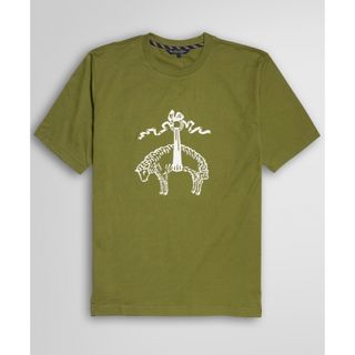 ブルックスブラザース(Brooks Brothers)の★新品★ブルックスブラザーズ フロッキープリントＴシャツ モスグリーン/XS(Tシャツ/カットソー(半袖/袖なし))