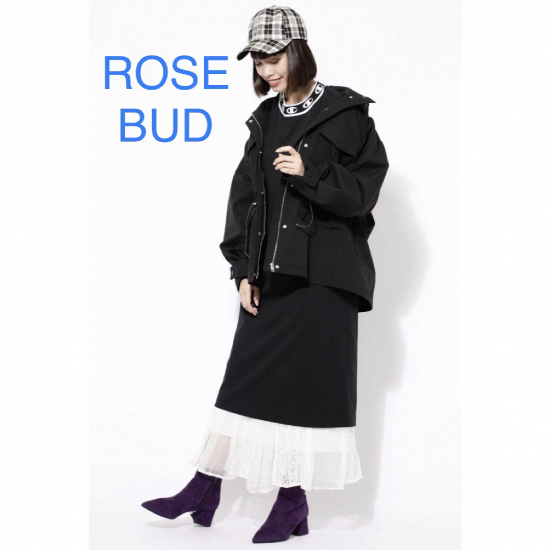 ROSE BUD ブルゾン　ジャンパー　ジャケット　ブラック