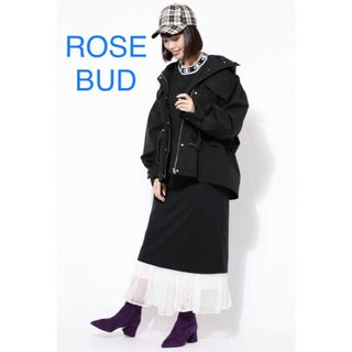 ローズバッド(ROSE BUD)のROSE BUD ブルゾン　ジャンパー　ジャケット　ブラック(ブルゾン)