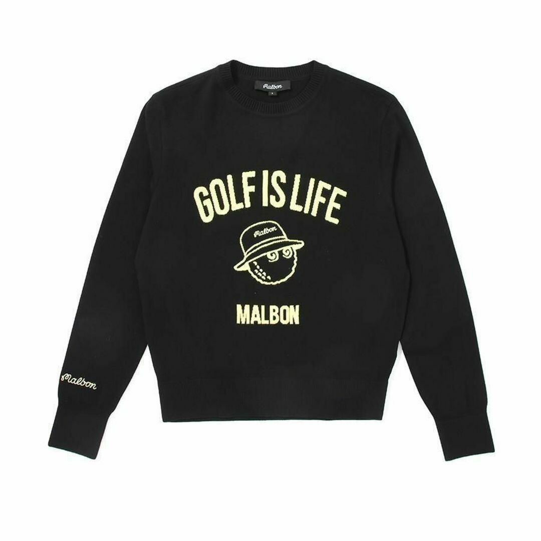 マルボン ゴルフ カットソー セーター malbon 刺繡 【新品\u0026S～L】