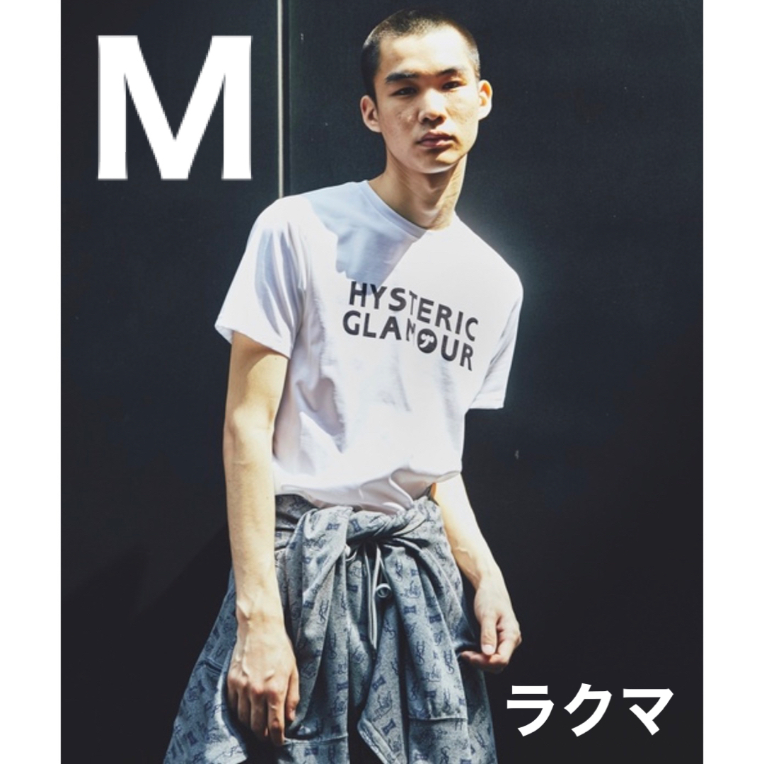HYSTERIC GLAMOUR - M ホワイト白HYSTERIC GLAMOURロゴTシャツ