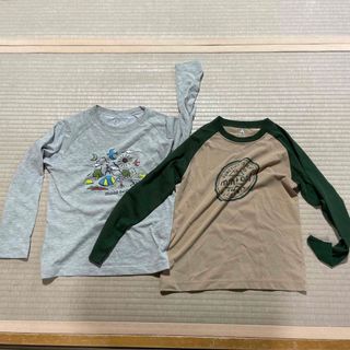 モンベル(mont bell)のmont-bell  男の子　ロンT２枚セット(Tシャツ/カットソー)