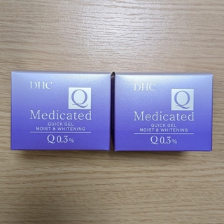 ディーエイチシー(DHC)のDHC 薬用 Q クイックジェル モイスト＆ホワイトニング 100g×2個(オールインワン化粧品)