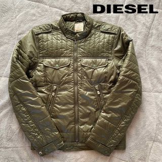 ディーゼル(DIESEL)のDIESEL ディーゼル　ナイロンジャケット シングルライダース　中綿　Sサイズ(ナイロンジャケット)