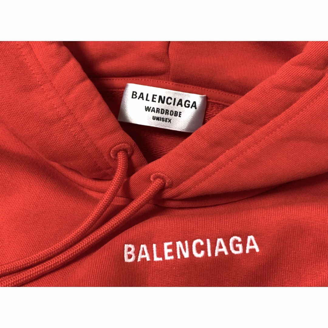 新品《 BALENCIAGA 》Medium Fit Logo Hoodie S