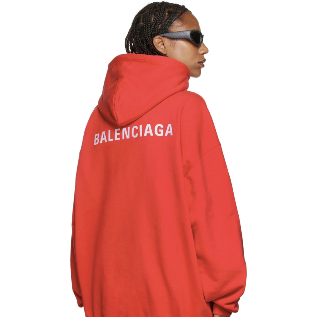 新品 balenciaga hoodie ロゴ バレンシアガ サイズS