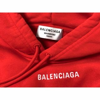 Balenciaga - 新品《 BALENCIAGA 》Medium Fit Logo Hoodie Sの通販 by