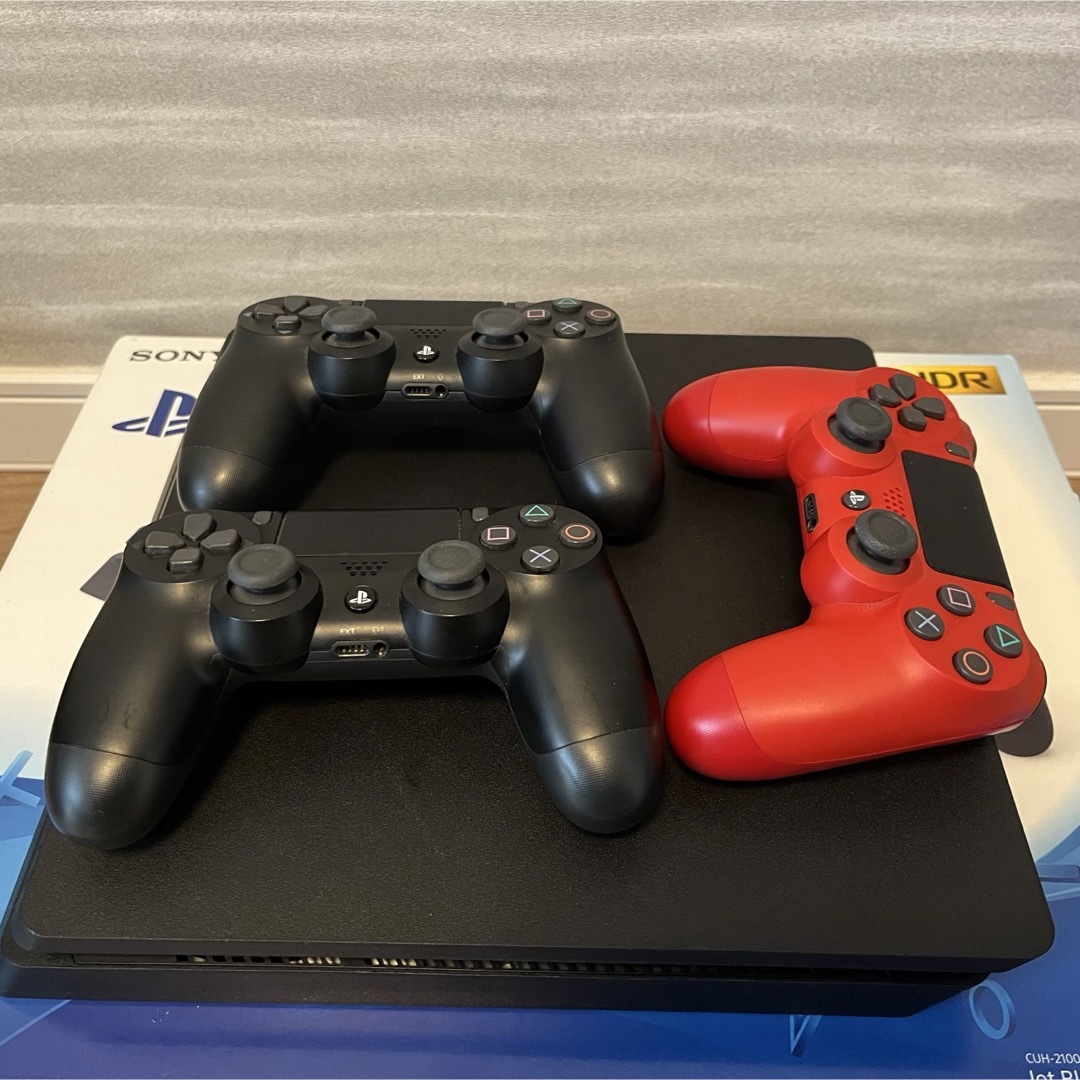 大阪買付 PlayStation4 本体 CUH-2100 ジャンクコントローラー×3