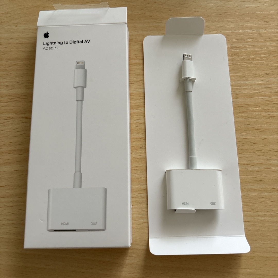 Apple(アップル)のAPPLE Lightning DigitaL AVアダプタ MD826AM/A スマホ/家電/カメラのスマホアクセサリー(その他)の商品写真