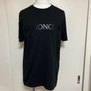 モンクレール  ビジューロゴブラックTシャツ未使用タグ無し