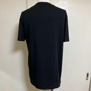 モンクレール 22年 グラデーションロゴ Tシャツ size M ブラック