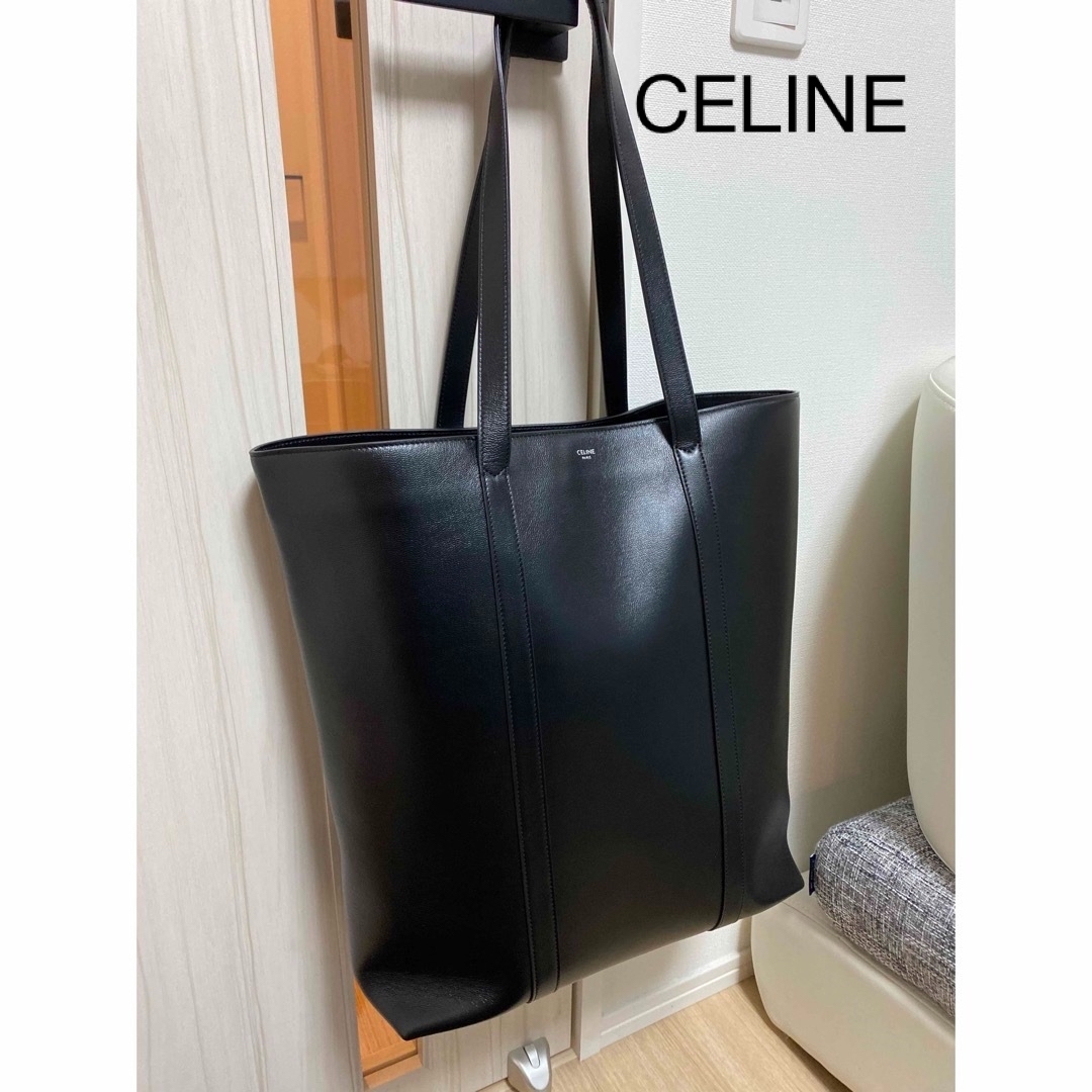 希少モデル】CELINE  ハンドバッグ トリオンフ マカダム柄 レザー デニム