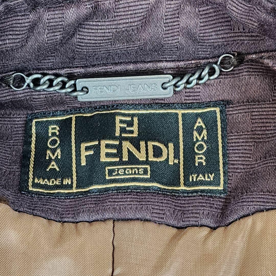 FENDI ズッカ柄 ロングコート