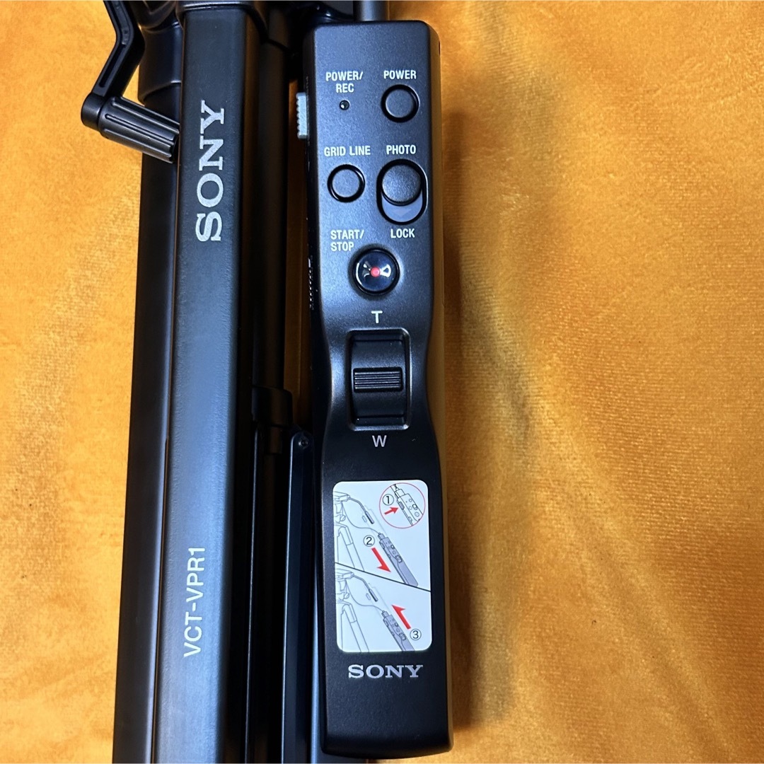 SONY VCT-VPR1 リモコン付き 三脚