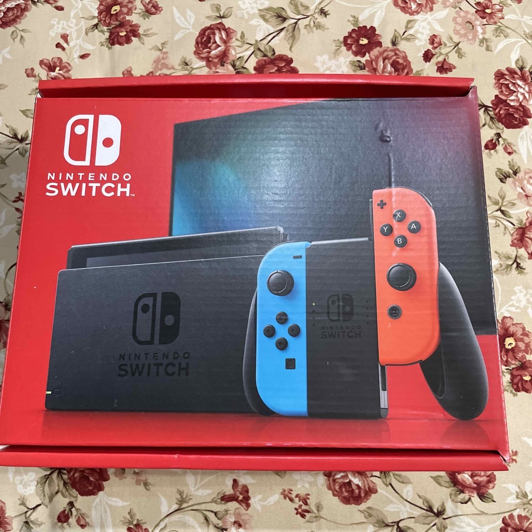 新品　Switch本体　店舗印あり