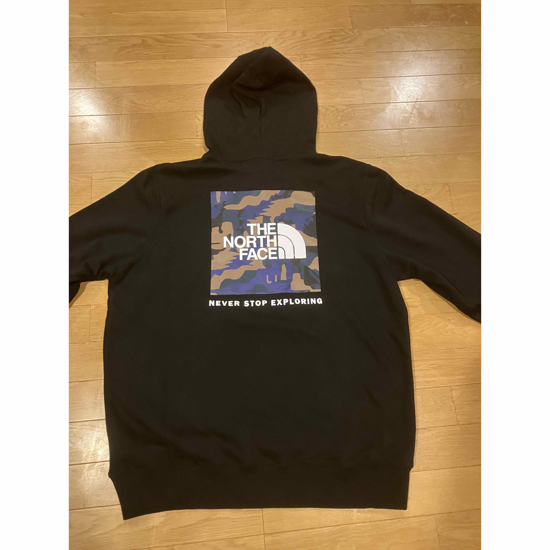 THE NORTH FACE パーカー プルオーバー 大きいsize XXL 黒トップス