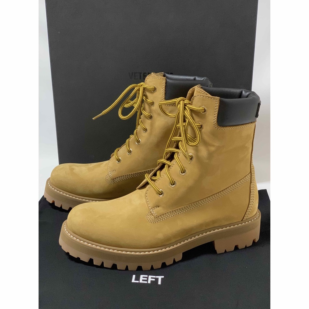 新品《 VETEMENTS 》Logo Trucker Boots 41-