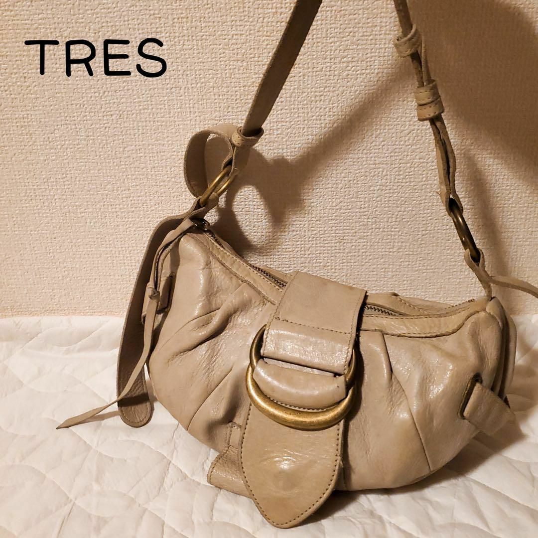 TRES(トレ)のレア✨TRES トレ セミショルダーバッグ/トートバッグ レディースのバッグ(ショルダーバッグ)の商品写真