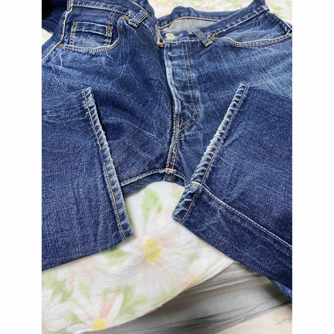 鬼ヒゲ DENIME ドゥニーム 493 旧パッチ 34インチ - デニム/ジーンズ